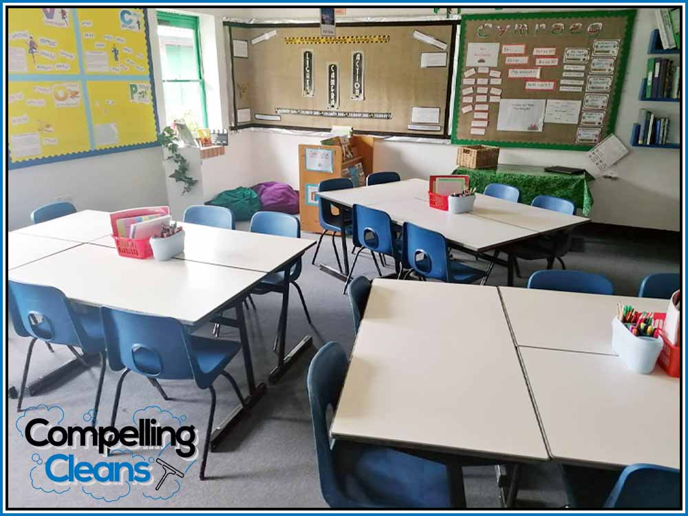 Educational Facility Cleaning by Compelling Cleans